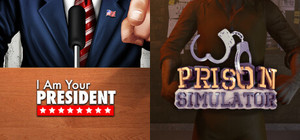 President in prison banner