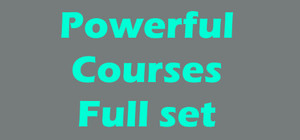 Powerful Courses — Full set banner