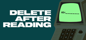 DELETE AFTER READING banner