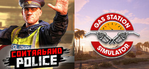 Contraband and Gas Station banner