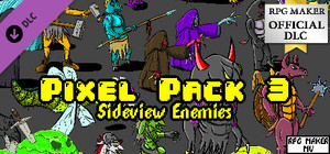 RPG Maker MV - Pixel Pack 3 Sideview Enemies banner