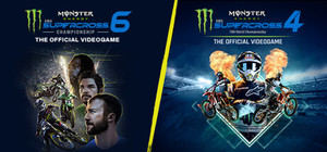 Monster Energy Supercross 6 and 4 banner