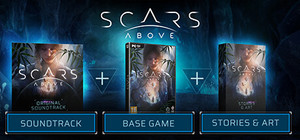 Scars Above, Original Soundtrack and Stories & Art banner