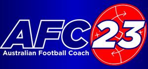 Australian Football Coach 2023 banner