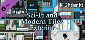 RPG Maker MZ - Sci-Fi and Modern Tileset - Exterior banner