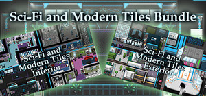 Sci-Fi and Modern Tileset MZ Bundle banner
