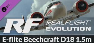 RealFlight Evolution - E-flite Beechcraft D18 1.5m banner