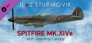 IL-2 Sturmovik: Spitfire Mk.XIVe with Teardrop Canopy banner
