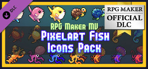 RPG Maker MV - PIXELART FISH ICONS PACK banner