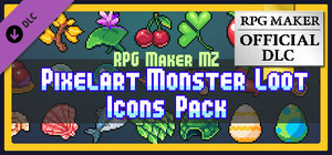 RPG Maker MZ - PIXELART MONSTER LOOT ICONS PACK banner