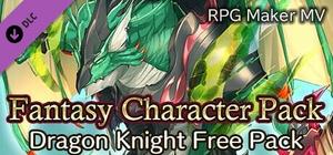 RPG Maker MV - Fantasy Character Pack - Dragon Knight Free Pack banner