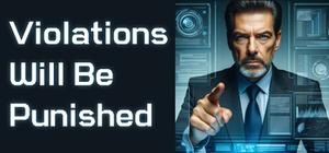 Violations Will Be Punished banner