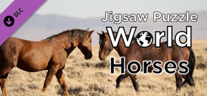Jigsaw Puzzle World - Horses banner