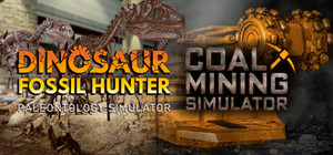 Dinosaur Fossil Hunter + Coal Mining Simulator banner