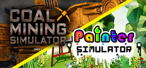 Painter Simulator + Coal Mining Simulator banner