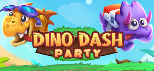 Dino Dash Party banner