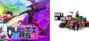 What Lies in the Multiverse + Not A Hero banner