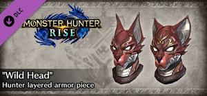 Monster Hunter Rise - "Wild Head" Hunter layered armor piece banner