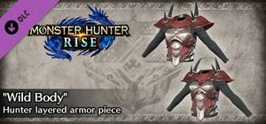 Monster Hunter Rise - "Wild Body" Hunter layered armor piece banner
