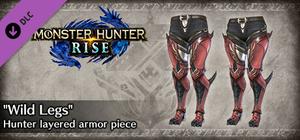Monster Hunter Rise - "Wild Legs" Hunter layered armor piece banner