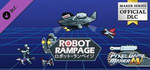 Pixel Game Maker MV - Robot Rampage banner