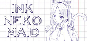 Ink Neko Maid banner