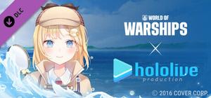 World of Warships — hololive production Commander: Watson Amelia banner
