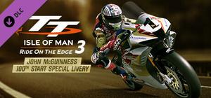 TT Isle Of Man 3 - John McGuinness 100th Start Special Livery banner