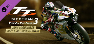 TT Isle Of Man 3 - John McGuinness 100th Start Special Livery banner