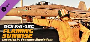 DCS: F/A-18C Flaming Sunrise Campaign by Sandman Simulations banner