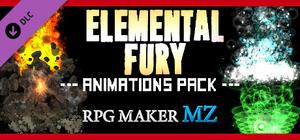 RPG Maker MZ - Elemental Fury Animations Pack banner