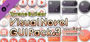 Tyrano Builder - Visual Novel GUI Pack #3 Color-Red [kopanda UI] banner
