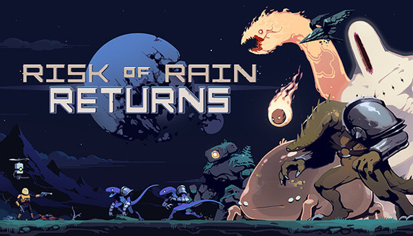 Risk of Rain Returns co-op key art