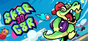 Skator Gator 3D banner