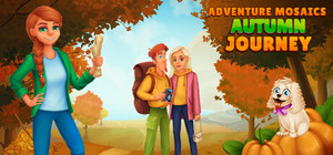 Adventure mosaics. Autumn Journey banner
