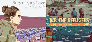 Bury Me and Refugees banner