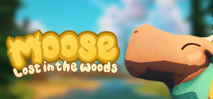 Moose Lost in the Woods banner