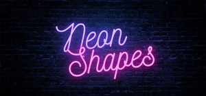 Neon Shapes banner