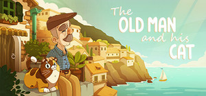 The old man and his cat banner