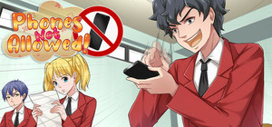 Phones not Allowed banner