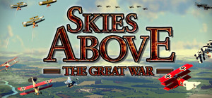Skies above the Great War banner