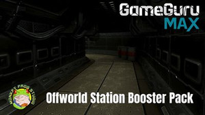 GameGuru MAX Far Future Booster Pack - Offworld Station banner