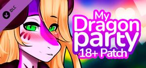 My Dragon Party - 18+ Adult Only Patch banner