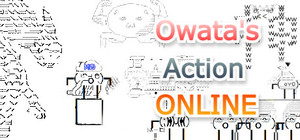 Owata's Action ONLINE banner