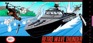 Retro Wave Thunder banner