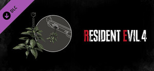Resident Evil 4 Charm: 'Green Herb' banner