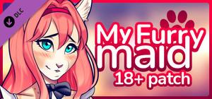 My Furry Maid - 18+ Adult Only Patch banner