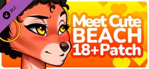 Meet Cute: Beach - 18+ Adult Only Patch banner