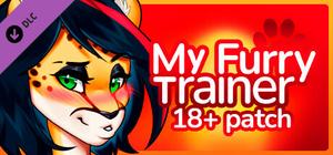 My Furry Trainer - 18+ Adult Only Patch banner