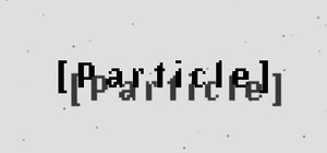 Particle banner